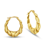 Italian Gold Hoop Earring Collection