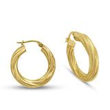 Italian Gold Hoop Earring Collection