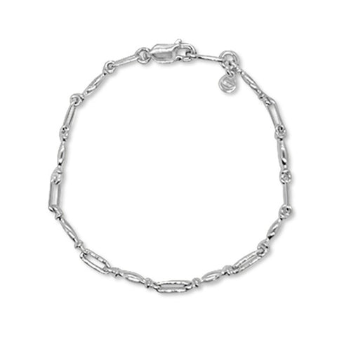 Dban Sterling Silver Oval link/Toggle Bracelet/Necklace DB.413