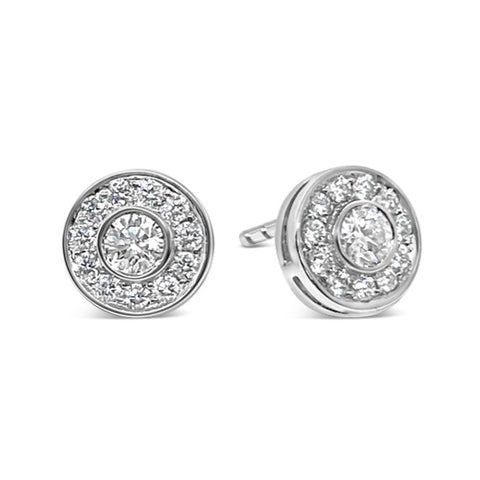 Vintage Tiffany & Co 'Circlet' Diamond Earrings P.5569