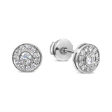 Vintage Tiffany & Co 'Circlet' Diamond Earrings P.5569