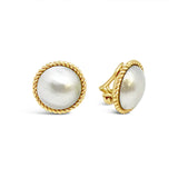 Mabe Pearl Clip On Earrings P.5581