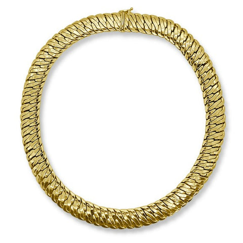 Vintage Italian 18kt YG Collier N.1030