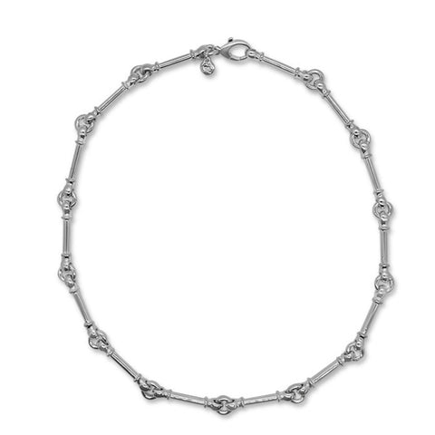 Dban Sterling Silver Bar/Ring Necklace D.2783