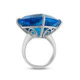 Le Soiree Blue Topaz Ring OV.163
