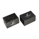 Deakin & Francis Sterling Silver Oval Double Sided Cufflinks