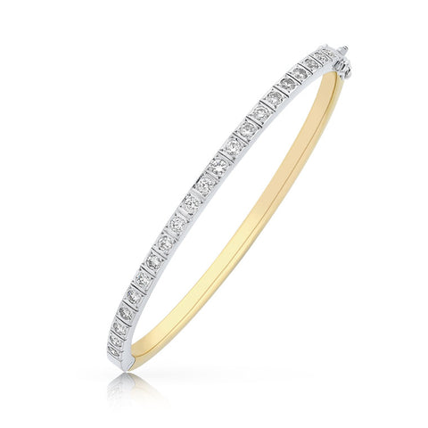 Diamond 'Eternal-Linear' Bangle C.1690