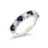 Ceylon Sapphire & Diamond 'Dorina' Ring