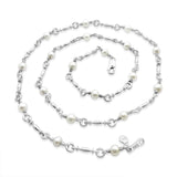 Dban Sterling Silver & Pearl Necklace DB.564