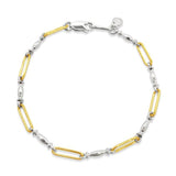 Dban Sterling Silver & 9kt YG Bracelet DB.514