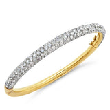 Vintage Pave` Diamond Bangle P.5465