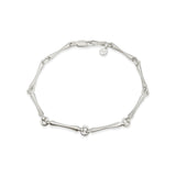 Dban Sterling Silver Tapered Link Necklace/Bracelet DB.571