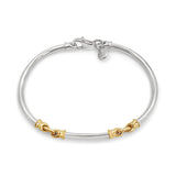 Dban Sterling Silver & 9kt YG Bracelet DB.586