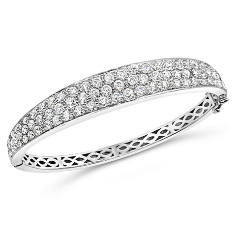 Pave` Diamond Bangle C.1693