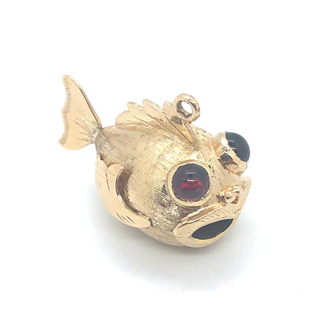 Vintage Novelty 1960's Fish Charm P.5447
