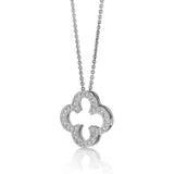 'Eternal-Quatre' Quatrafoil Diamond Pendant E.1182