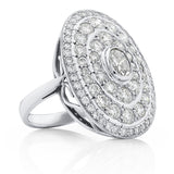 'Gatsby-Coco' Art Deco Style Diamond Ring O.3989