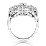 'Gatsby-Coco' Art Deco Style Diamond Ring O.3989