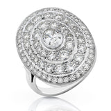 'Gatsby-Coco' Art Deco Style Diamond Ring O.3989