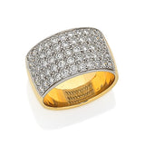 Pave Set Diamond Rings