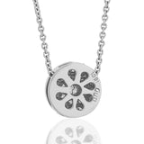 Pave Diamond Round Pendant E.1155