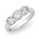 'Harmony' Three Diamond Engagement Ring O.4233