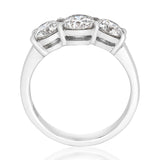 Three Diamond 'Harmony' Ring O.4155