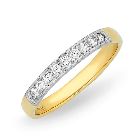 'Eternal' Diamond Set Wedding Bands