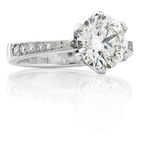 Solitaire Diamond Engagement Ring O.4171