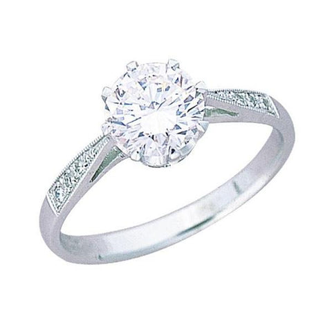 Round Brilliant Solitaire Engagement Ring