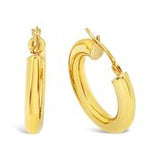 Italian Gold Hoop Earring Collection