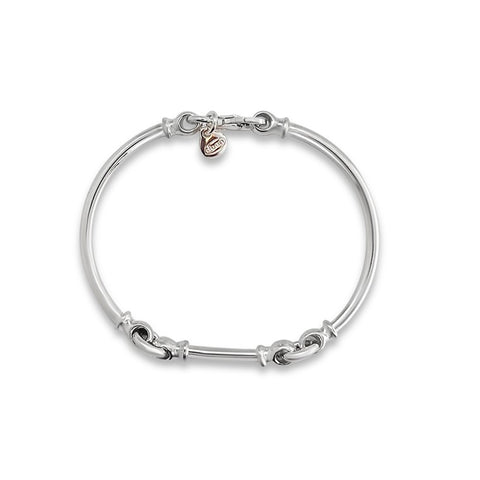 Dban Sterling Silver Small Three Piece Bracelet C.1734