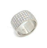 Pave Set Diamond Rings