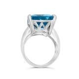 Le Soiree Cocktail Rings - Blue Topaz