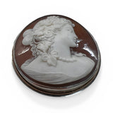 Antique Shell Cameo Brooch P.5814