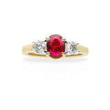 Ruby & Diamond Harmony Ring O.4268