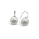 South Sea Pearl Shepherd Hook Earrings I.1982