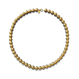 Vintage Tiffany & Co 14kt YG Bead Hardwear Necklace N.1851