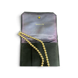 Vintage Tiffany & Co 14kt YG Bead Hardwear Necklace N.1851