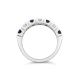 Ceylon Sapphire & Diamond 'Dorina' Ring