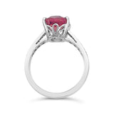 Pink Tourmaline & Diamond 'Imp Classics' Ring O.4201