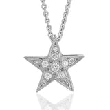 Pave Diamond Star Pendant E.1146