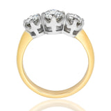 Three Diamond Engagement Ring O.4101