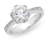 Solitaire Diamond Engagement Ring O.4171
