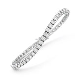 Brilliant Cut Diamond Line Bracelets
