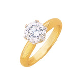 Brilliant Cut Diamond Solitaire Engagement Ring  WPR44