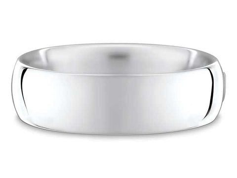 Quinn Wide Sterling Silver Bangle C.1642